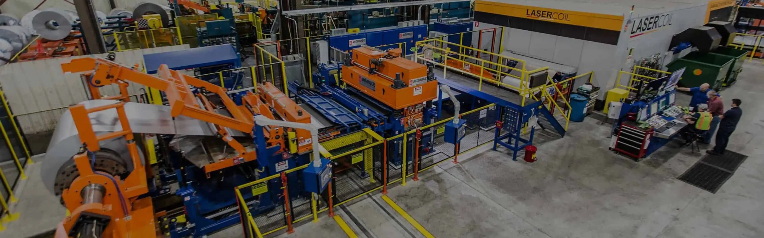 afc-hero-1 Automated metal processing line in factory